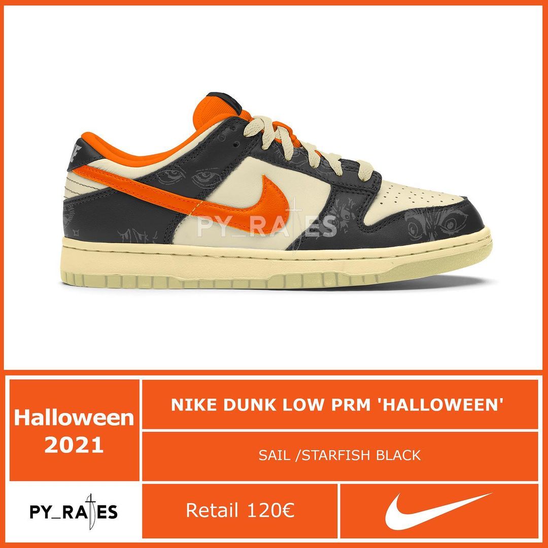 【国内 10/21 発売】ナイキ ダンク ロー プレミアム “ハロウィン 2021” (NIKE DUNK LOW PERMIUM “Halloween 2021”) [DD3357-100]