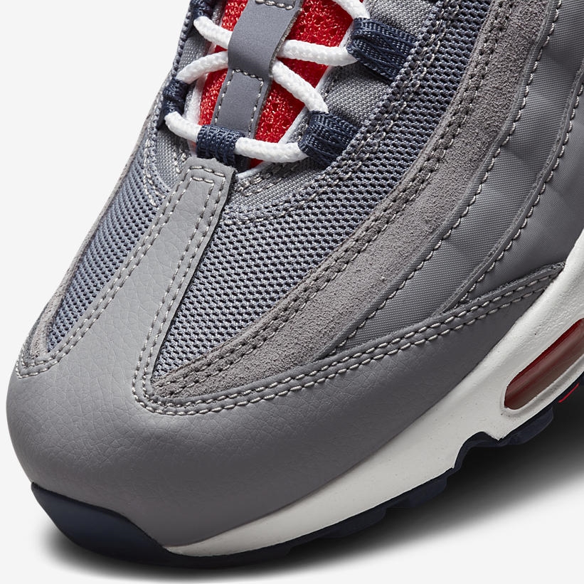 ナイキ エア マックス 95 OG “グレー/レッド” (NIKE AIR MAX 95 OG “Grey/Red”) [DB0250-001]