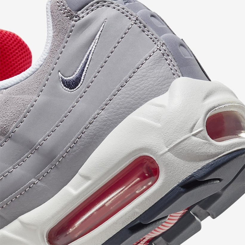 ナイキ エア マックス 95 OG “グレー/レッド” (NIKE AIR MAX 95 OG “Grey/Red”) [DB0250-001]