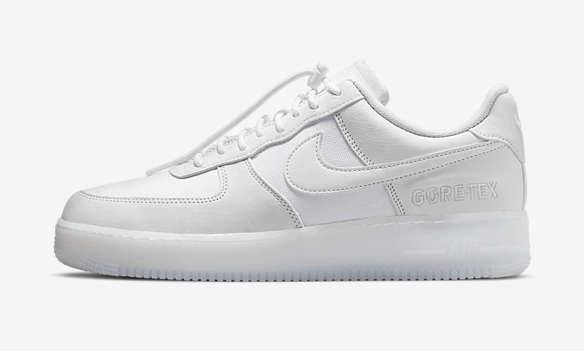 【国内 5/22、5/23 発売】ナイキ エア フォース 1 LOW “ゴアテックス” ホワイト/ブルー (NIKE AIR FORCE 1 LOW “Gore-Tex” White/Blue) [DJ7968-100]