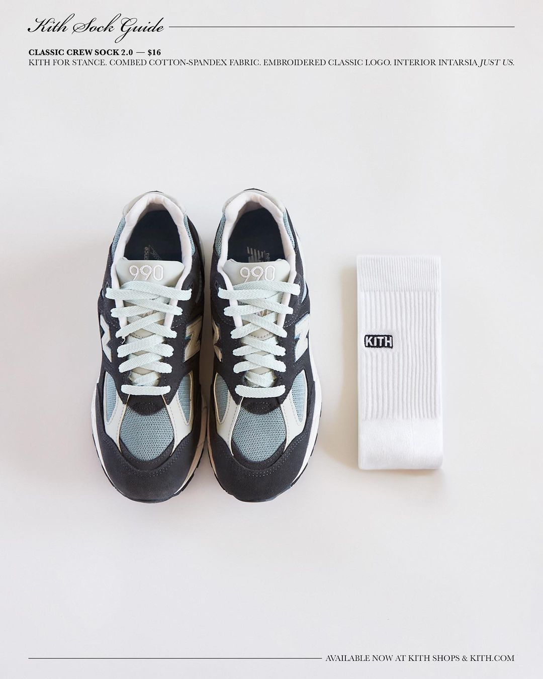 KITH CLASSICS × STANCE 2.0 SOCKSが発売 (キス クラシックス スタンス ソックス)