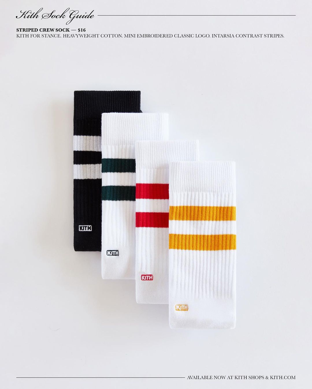 KITH CLASSICS × STANCE 2.0 SOCKSが発売 (キス クラシックス スタンス ソックス)