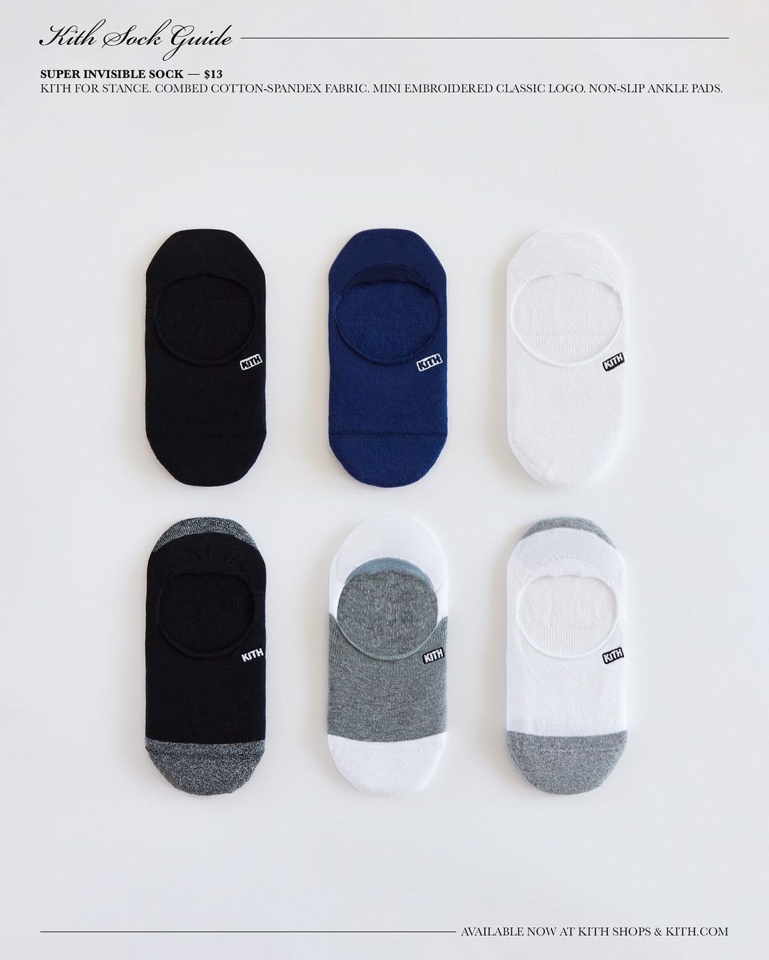 KITH CLASSICS × STANCE 2.0 SOCKSが発売 (キス クラシックス スタンス ソックス)