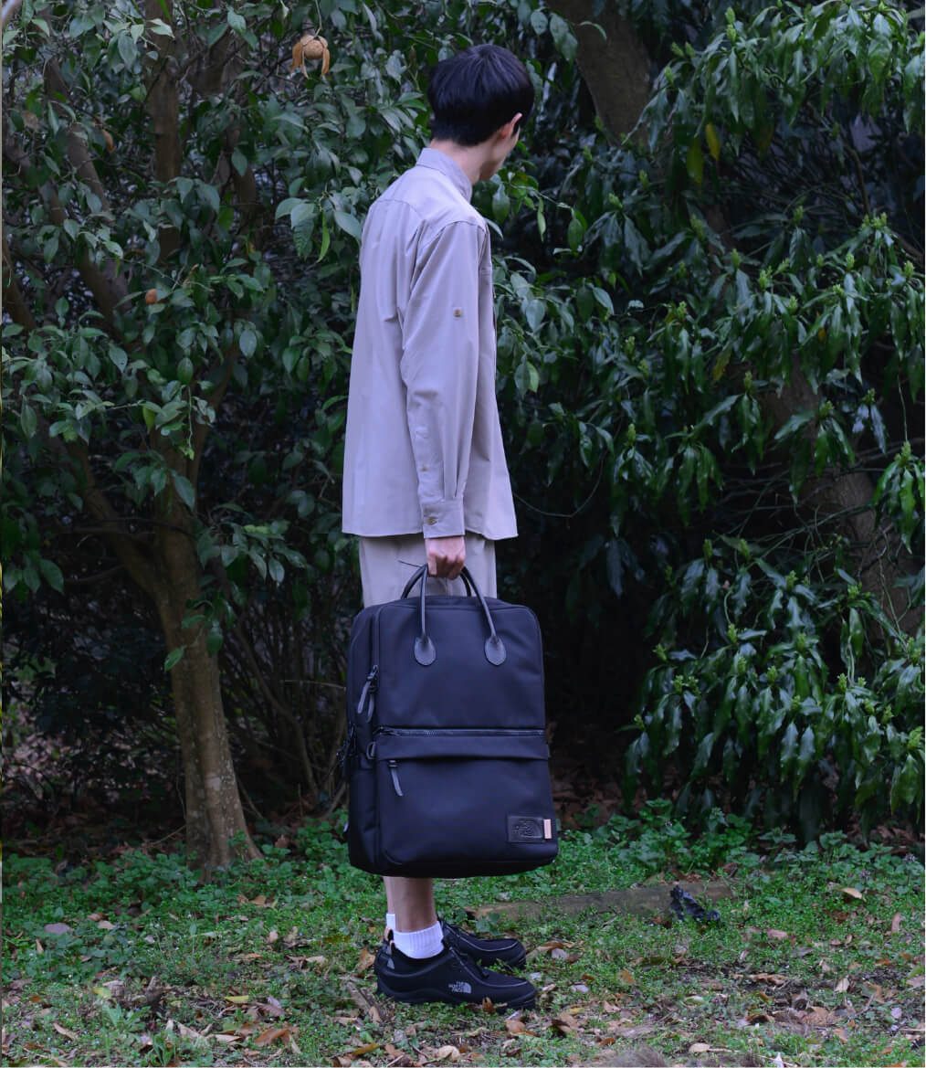 エンダースキーマ Shuttle Daypack Slim ノースフェイス