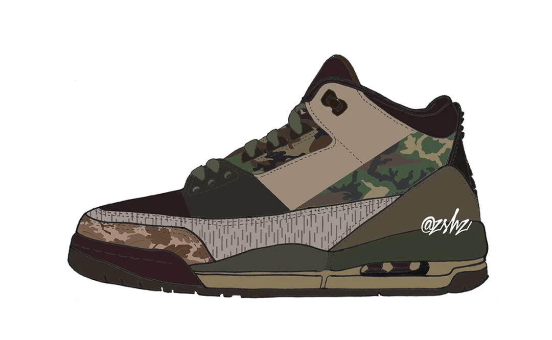 【国内 11/29 発売】ナイキ エア ジョーダン 3 レトロ “カモ” (NIKE AIR JORDAN 3 RETRO “Camo”) [DO1830-200]