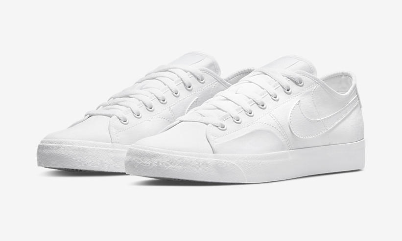 ナイキ SB ブレーザー コート “トリプルホワイト” (NIKE SB BLAZER COURT “Triple White”) [CV1658-102]