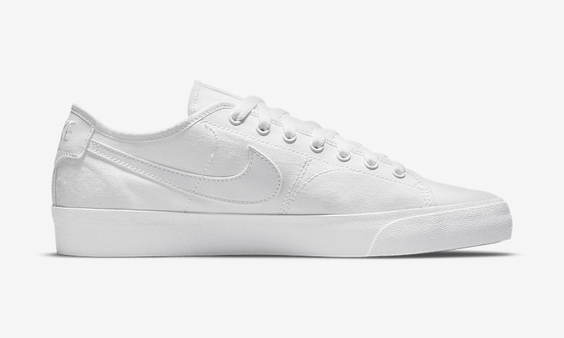 ナイキ SB ブレーザー コート “トリプルホワイト” (NIKE SB BLAZER COURT “Triple White”) [CV1658-102]