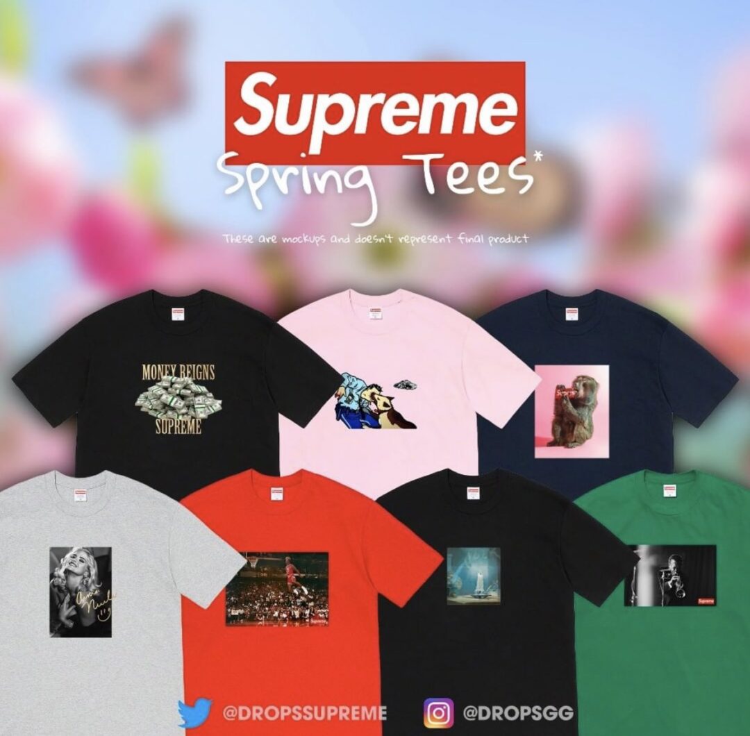 【海外 4/15、国内 4/17 発売】SUPREME 2021 SPRING TEE COLLECTION (シュプリーム 2021年 春/スプリング TEE コレクション)