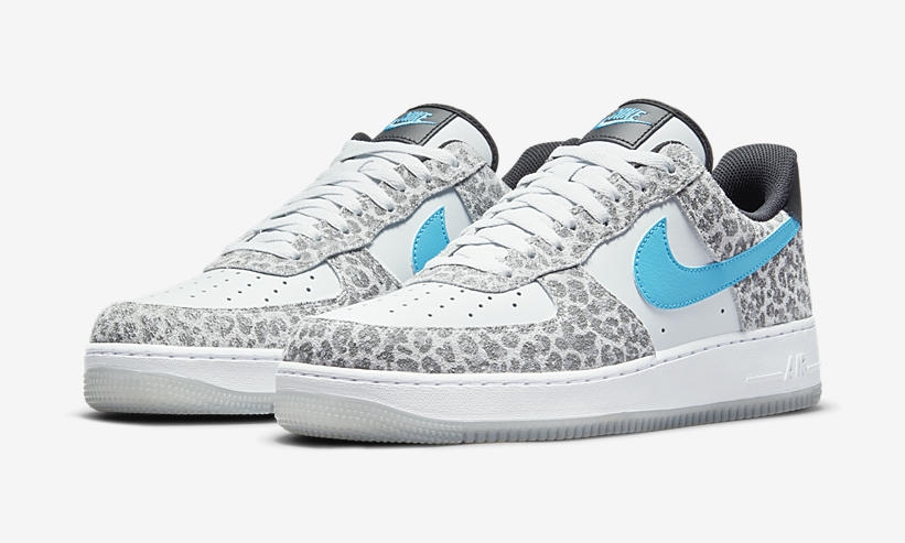 ナイキ エア フォース 1 07 ロー プレミアム “ピュアプラチナム/ライトブルーフューリー” (NIKE AIR FORCE 1 07 LOW PREMIUM “Pure Platinum/Light Blue Fury”) [DJ6192-001]