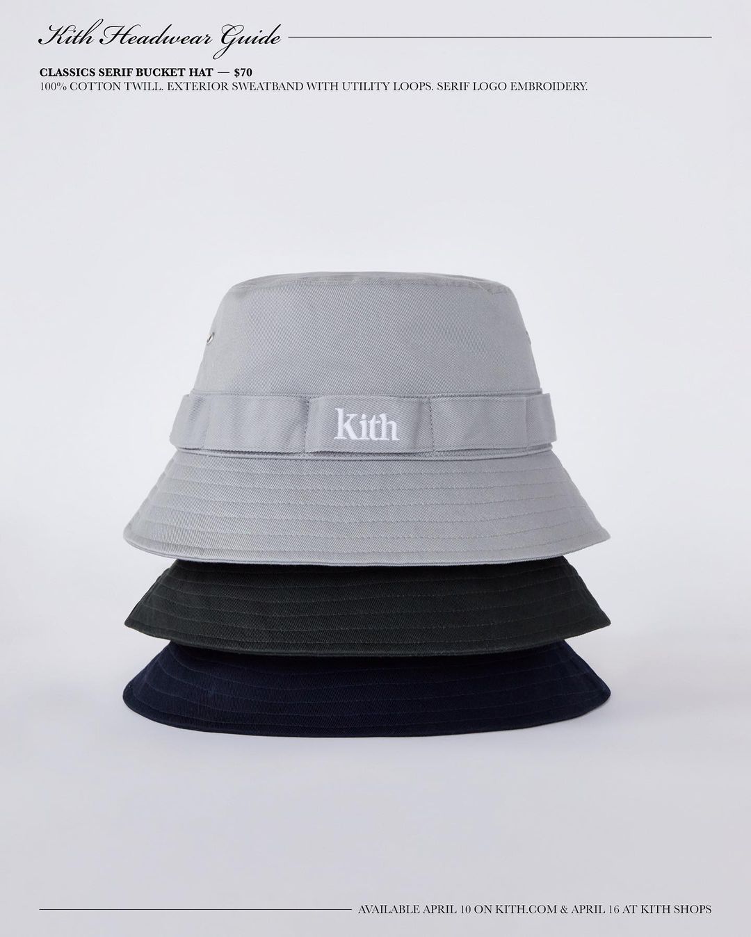 4/10、4/16 発売！KITH 2021 SPRING 2 COLLECTION HeadGear (キス 2021年 春コレクション ヘッドギア)