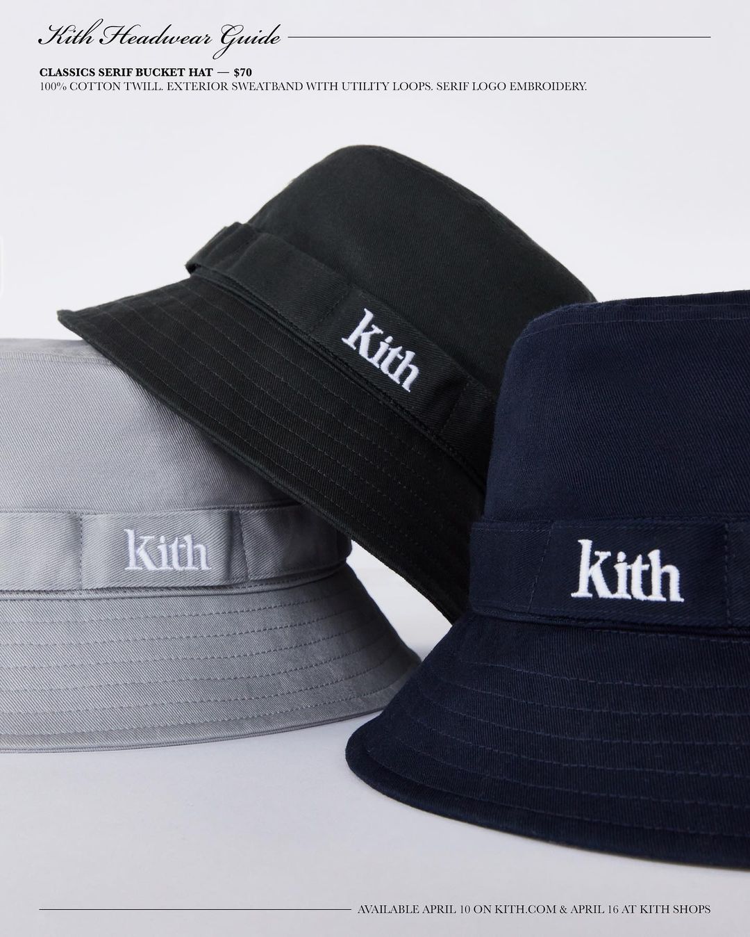 4/10、4/16 発売！KITH 2021 SPRING 2 COLLECTION HeadGear (キス 2021年 春コレクション ヘッドギア)