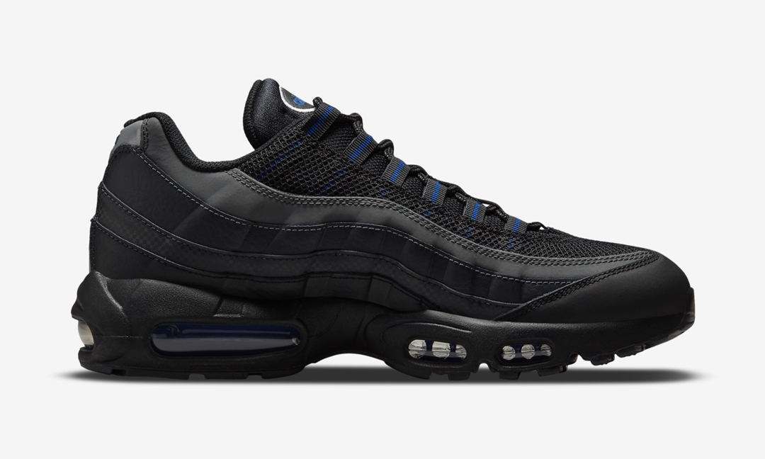 ナイキ エア マックス 95 “ブラック/ブルー/シルバー” (NIKE AIR MAX 95 “Black/Blue/Silver”) [DM9104-001]