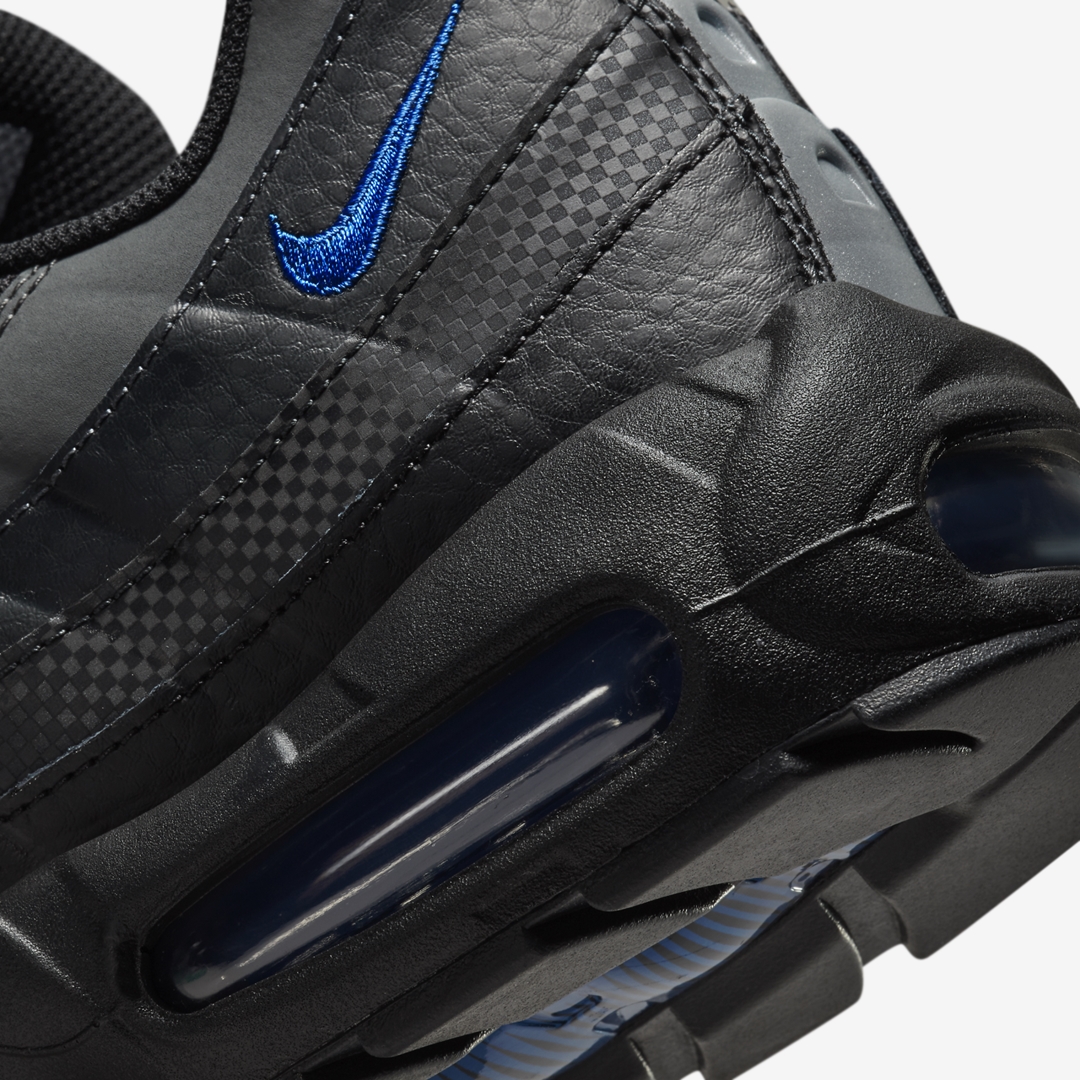 ナイキ エア マックス 95 “ブラック/ブルー/シルバー” (NIKE AIR MAX 95 “Black/Blue/Silver”) [DM9104-001]