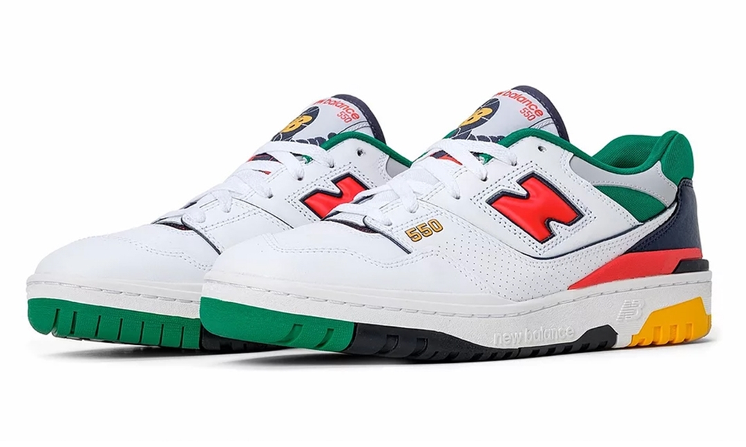 【国内 5/22 発売】New Balance BB550 CL1 “White/Multi” (ニューバランス)