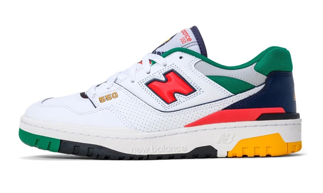 【国内 5/22 発売】New Balance BB550 CL1 “White/Multi” (ニューバランス)