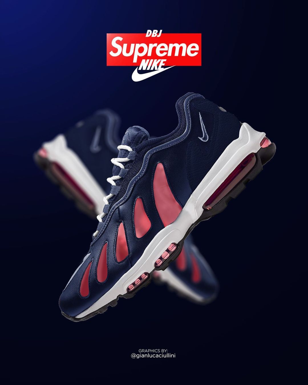 【国内 5/8 発売】SUPREME × NIKE AIR MAX 96 3カラー (シュプリーム ナイキ エア マックス 96) [CV7652-001,002,300]