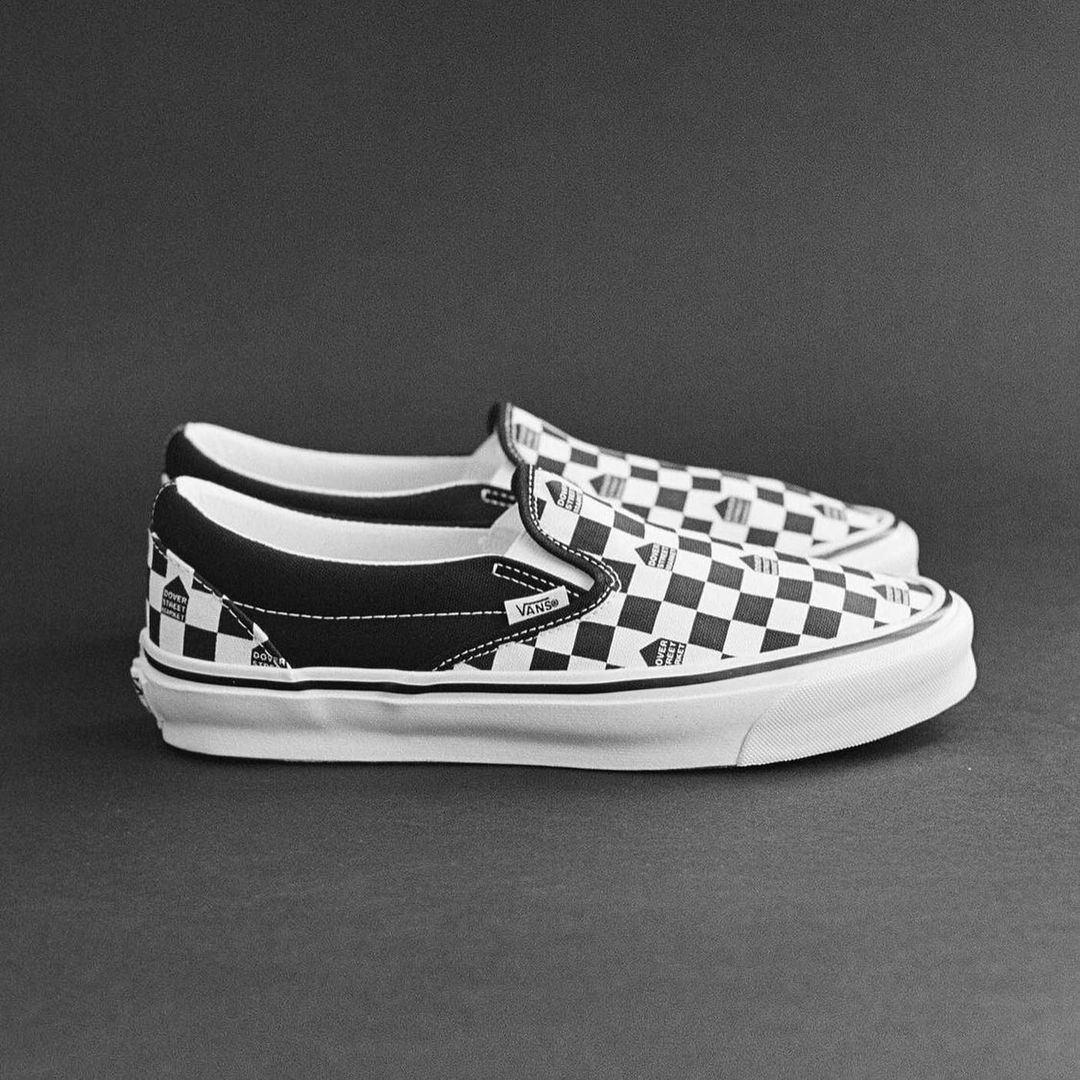 ドーバー × バンズ コラボ 3型が4/12 発売 (VANS VAULT x DOVER STREET MARKET “Checkerboard” Old Skool/OG Authentic LX/OG Classic Slip On LX)