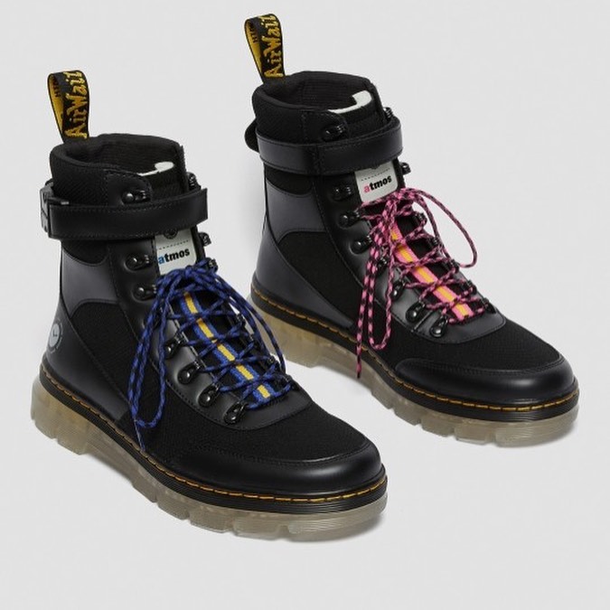 Dr. Martens x atmos/atmos PINK コラボ が4/17 発売 (ドクターマーチン アトモス)