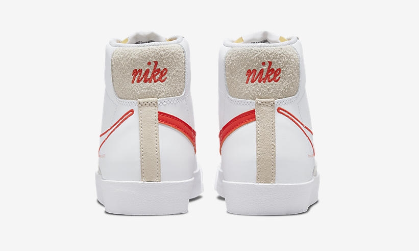 ナイキ ブレーザー ミッド 77 ビンテージ SE “ホワイト/オレンジ” (NIKE BLAZER MID 77 VINTAGE SE “White/Orange”) [DH6757-100]