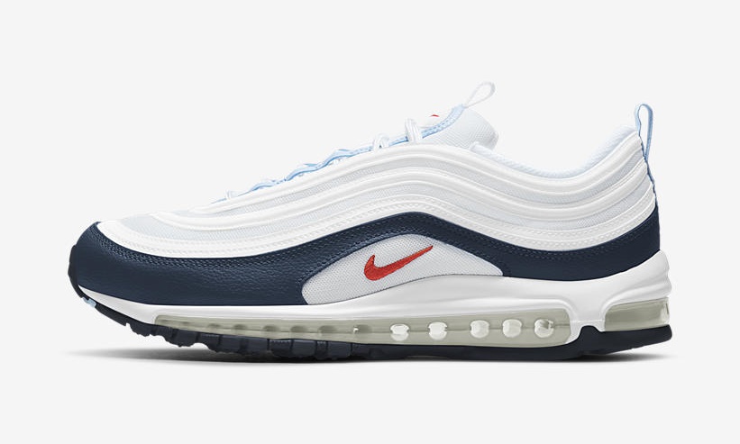 ナイキ エア マックス 97 “ホワイト/ネイビー/レッド” (NIKE AIR MAX 97 “White/Bavy/Red”) [DM2824-100]