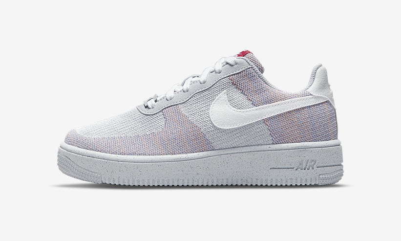 【国内 5/13 発売】ナイキ エア フォース 1 ロー クレーター フライニット “ウルフグレー/ホワイト” (NIKE AIR FORCE 1 LOW CRATER FLYKNIT “Wolf Grey/White”) [DC4831-002,DH3375-002]