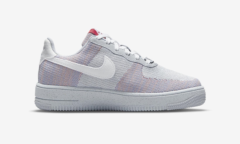 【国内 5/13 発売】ナイキ エア フォース 1 ロー クレーター フライニット “ウルフグレー/ホワイト” (NIKE AIR FORCE 1 LOW CRATER FLYKNIT “Wolf Grey/White”) [DC4831-002,DH3375-002]