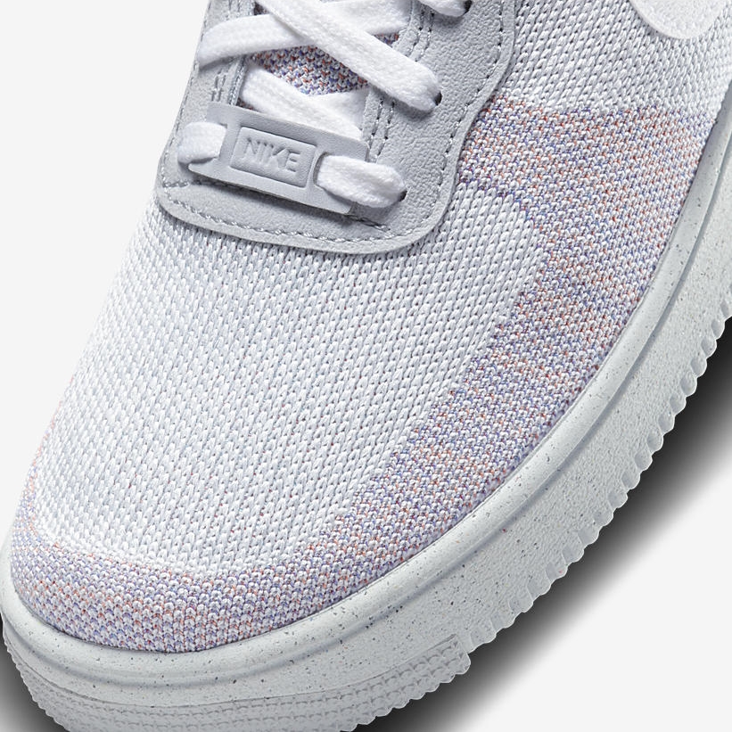 【国内 5/13 発売】ナイキ エア フォース 1 ロー クレーター フライニット “ウルフグレー/ホワイト” (NIKE AIR FORCE 1 LOW CRATER FLYKNIT “Wolf Grey/White”) [DC4831-002,DH3375-002]