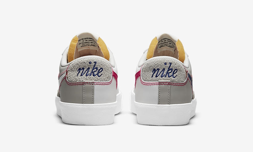 ナイキ ブレーザー ロー “スモークグレー/ホワイト/レッド” (NIKE BLAZER LOW “Smoke Grey/White/Red”) [DH4370-002]