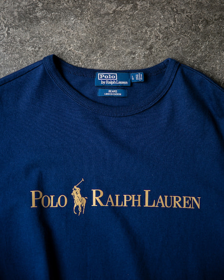 BEAMS × POLO RALPH LAUREN コラボ 第5弾「Navy and Gold Logo Collection」が4/23 発売 (ビームス ポロ ラルフローレン)