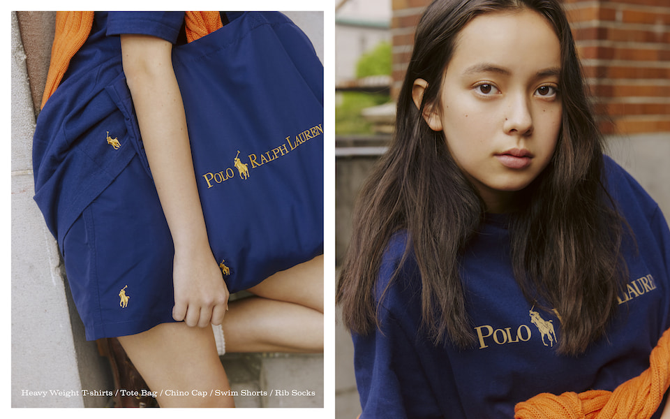 BEAMS × POLO RALPH LAUREN コラボ 第5弾「Navy and Gold Logo Collection」が4/23 発売 (ビームス ポロ ラルフローレン)