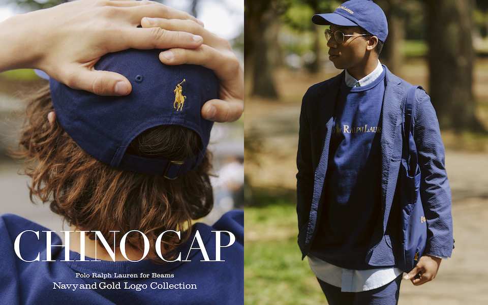 BEAMS × POLO RALPH LAUREN コラボ 第5弾「Navy and Gold Logo Collection」が4/23 発売 (ビームス ポロ ラルフローレン)