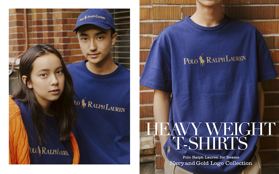 BEAMS × POLO RALPH LAUREN コラボ 第5弾「Navy and Gold Logo Collection」が4/23 発売 (ビームス ポロ ラルフローレン)