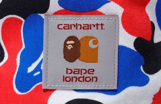 A BATHING APE LONDON × Carhartt WIP コラボレーションが4/17 発売 (ア ベイシング エイプ ロンドン カーハート)