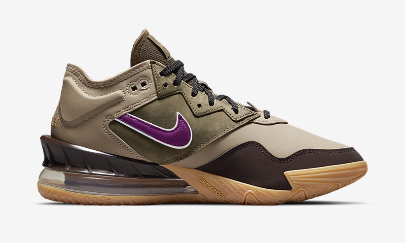 【4/23 発売】アトモス × ナイキ レブロン 18 ロー “バイオテック” (atmos NIKE LEBRON XVIII LOW “Viotech”) [CW3153-200]