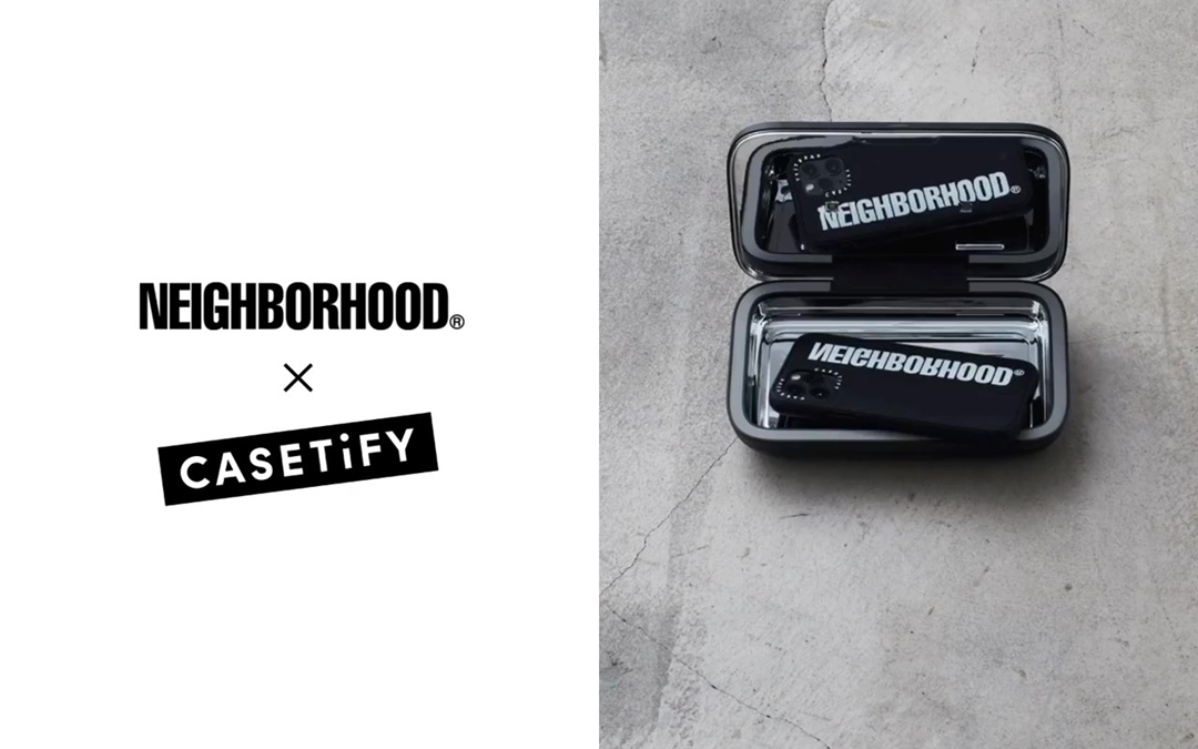 NEIGHBORHOOD × CASETiFY﻿ コラボ スマホケースが4/29 発売 (ネイバーフッド ケースティファイ)﻿