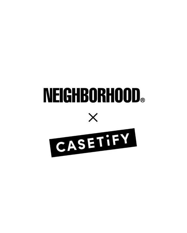 NEIGHBORHOOD × CASETiFY﻿ コラボ スマホケースが4/29 発売 (ネイバーフッド ケースティファイ)﻿