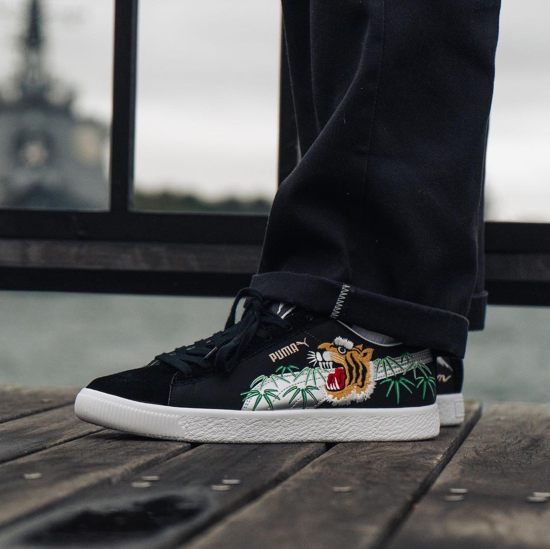 スカジャンからインスパイアーされた日本製”PUMA SUEDE VTG MIJ ATMOS SKAJAN“が世界atmos限定で4/24 発売 (アトモス プーマ スエード) [383609-01]