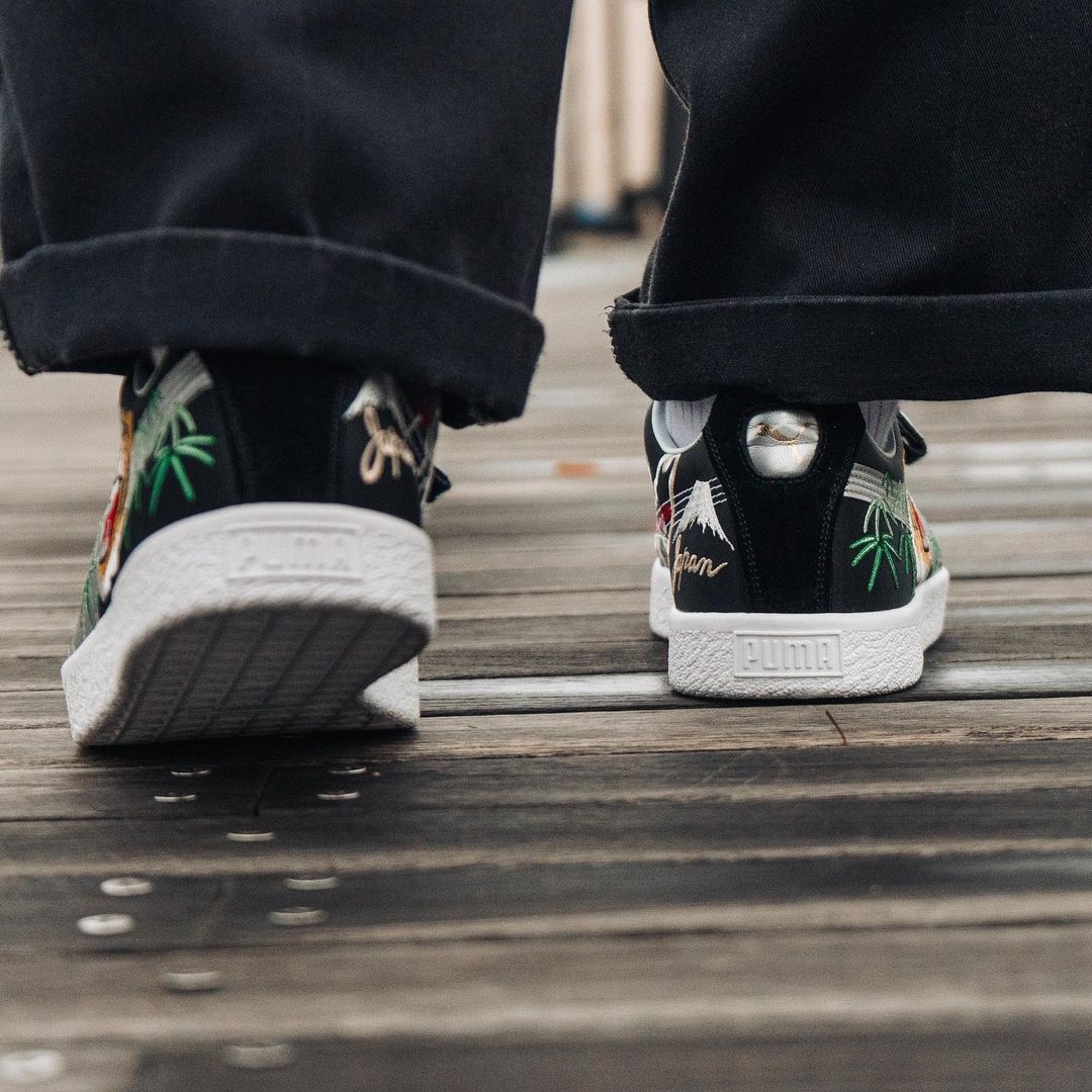 スカジャンからインスパイアーされた日本製”PUMA SUEDE VTG MIJ ATMOS SKAJAN“が世界atmos限定で4/24 発売 (アトモス プーマ スエード) [383609-01]