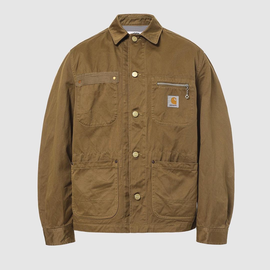 Carhartt × eYe JUNYA WATANABE MAN 2021 S/S コラボ！ダックカラーのジャケット/パンツが発売 (カーハート ジュンヤ ワタナベ マン)