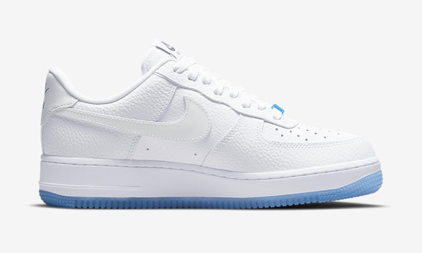 【国内 7/1、9/8 発売】ナイキ エア フォース 1 07 ロー LX “ホワイト/ユニバーシティブルー” (NIKE AIR FORCE 1 07 LOW LX “White/University Blue”) [DA8301-100,101]