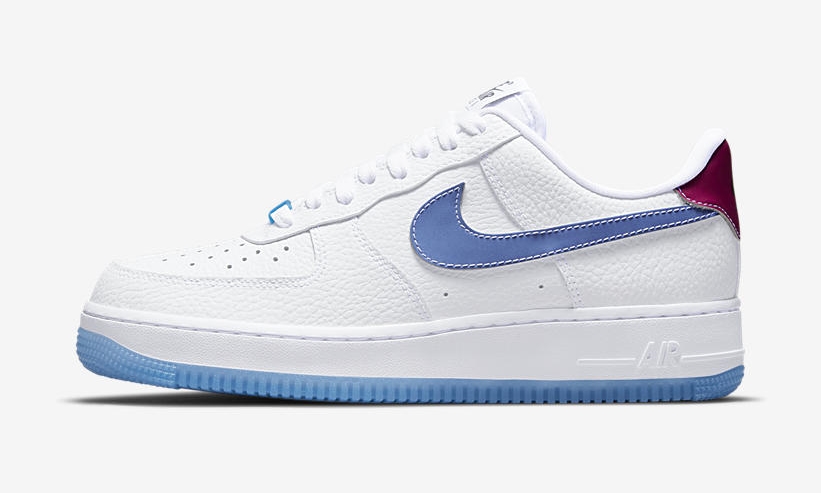 【国内 7/1、9/8 発売】ナイキ エア フォース 1 07 ロー LX “ホワイト/ユニバーシティブルー” (NIKE AIR FORCE 1 07 LOW LX “White/University Blue”) [DA8301-100,101]