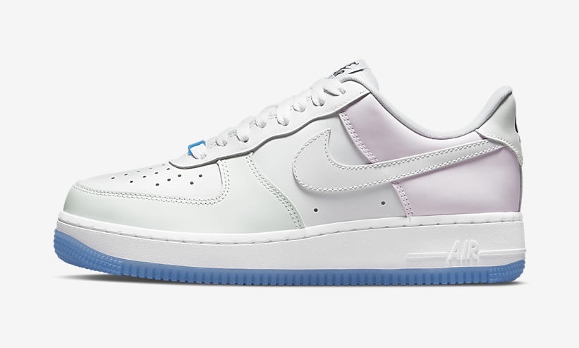 【国内 7/1、9/8 発売】ナイキ エア フォース 1 07 ロー LX “ホワイト/ユニバーシティブルー” (NIKE AIR FORCE 1 07 LOW LX “White/University Blue”) [DA8301-100,101]