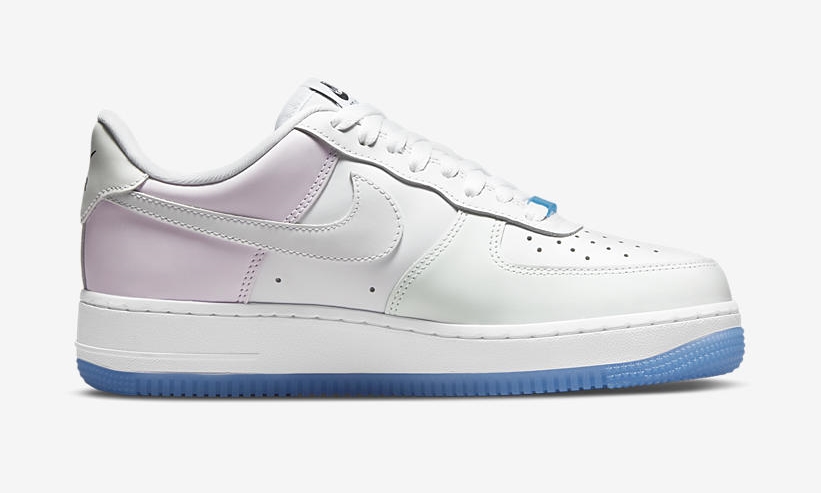 【国内 7/1、9/8 発売】ナイキ エア フォース 1 07 ロー LX “ホワイト/ユニバーシティブルー” (NIKE AIR FORCE 1 07 LOW LX “White/University Blue”) [DA8301-100,101]