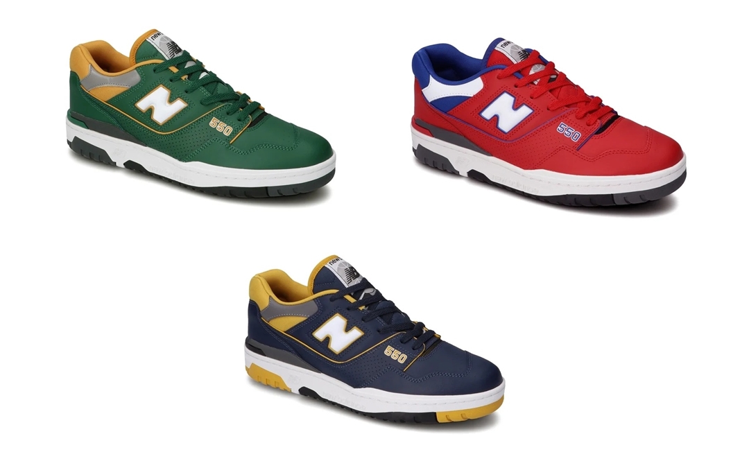 80年-90年代のアメリカンスポーツカルチャーからインスパイアされた New Balance BB550 MA1/MD1/MM1 (ニューバランス)