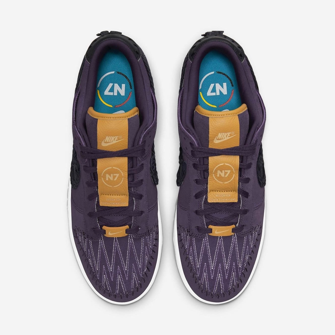 海外 6/21 発売！ NIKE “N7 Collection” DUNK LOW “Dark Raisin/Black/White” 2021 SUMMER (ナイキ “エヌ セブン” ダンク ロー “ダークレーズン/ブラック/ホワイト” 2021年 夏/サマー)