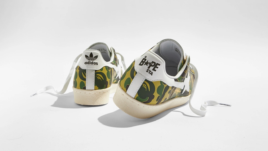 5/1、5/8 発売！A BATHING APE × adidas Originals SUPERSTAR 80s “BAPE ABC CAMO” (ア ベイシング エイプ アディダス オリジナルス スーパースター)