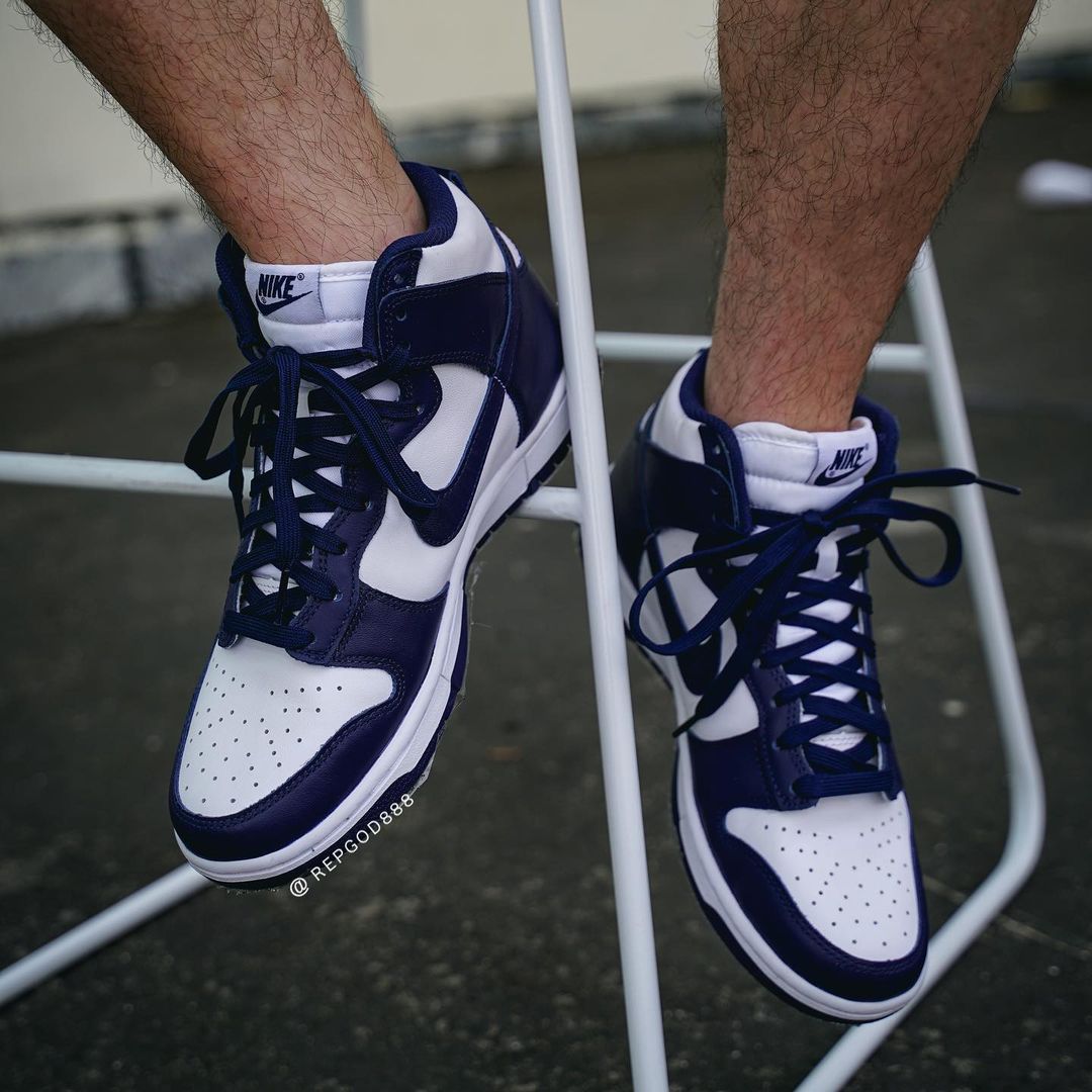 【国内8/26 発売】ナイキ ダンク ハイ “チャンピオンシップネイビー” (NIKE DUNK HIGH “Championship Navy”) [DD1399-104]