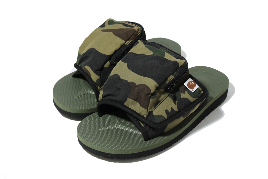 A BATHING APE × SUICOKE コラボサンダル「DAO/1ST CAMO」が5/4 発売 (ア ベイシング エイプ スイコック)