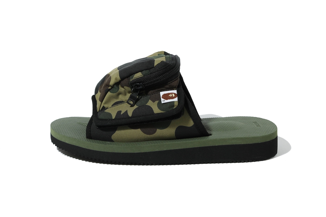 A BATHING APE × SUICOKE コラボサンダル「DAO/1ST CAMO」が5/4 発売 (ア ベイシング エイプ スイコック)