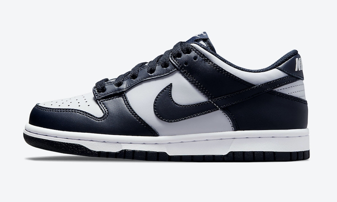 【国内 8/26 発売】ナイキ ダンク ロー “ジョージタウン/チャンピオンシップネイビー” (NIKE DUNK LOW “Georgetown/Championship Navy”) [DD1391-003/CW1590-004]